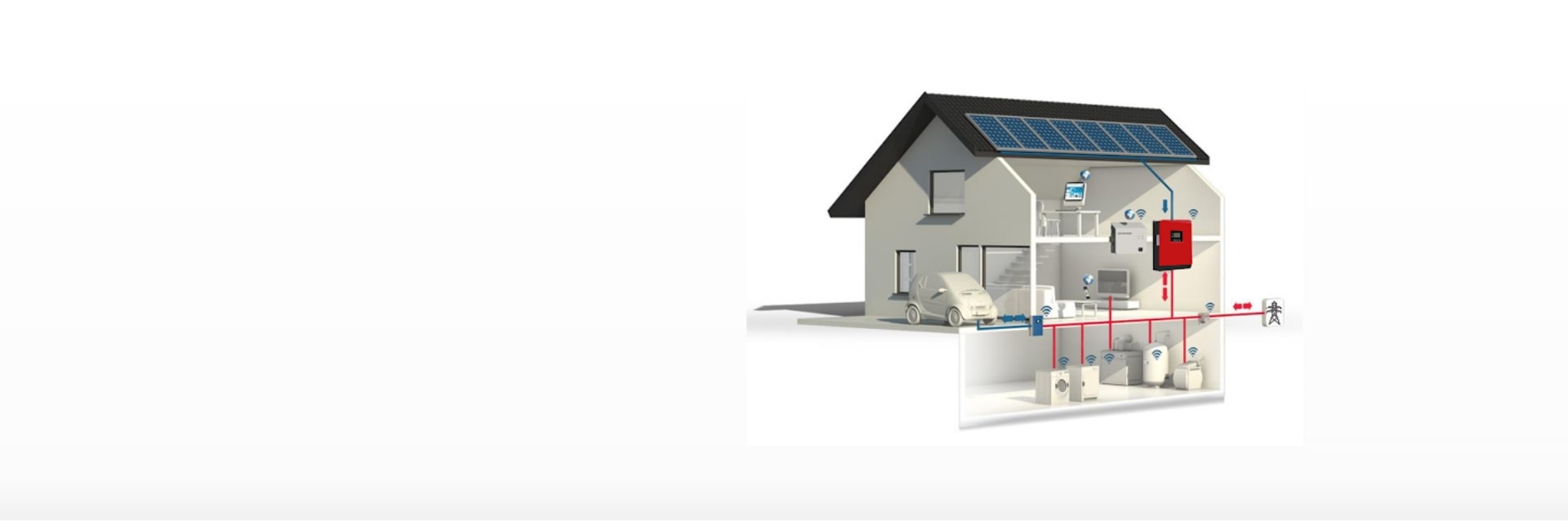 Casa con energía solar-agrosolar